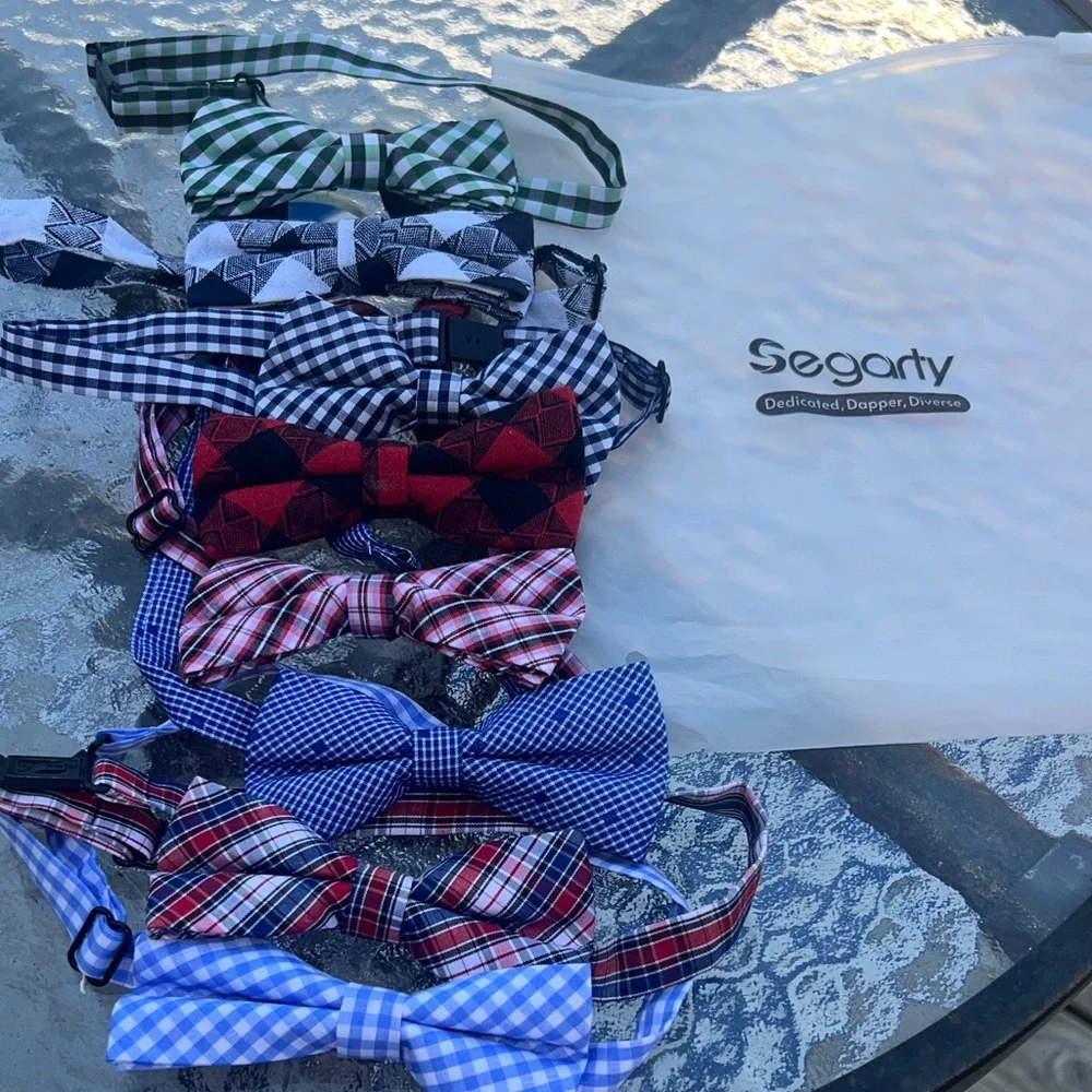 Pet Dog Bow Tie Collar Set - Multicolor these are sold separately - Picture 9 of 9